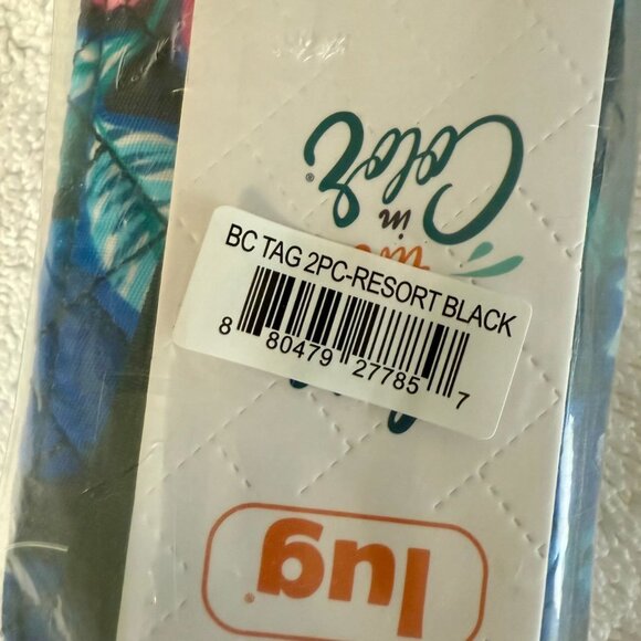 Lug Baggage Claim Luggage Tag 2pc Set - Resort Black - BNWT - Picture 5 of 6